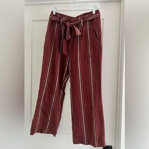 Women’s striped Linen pants